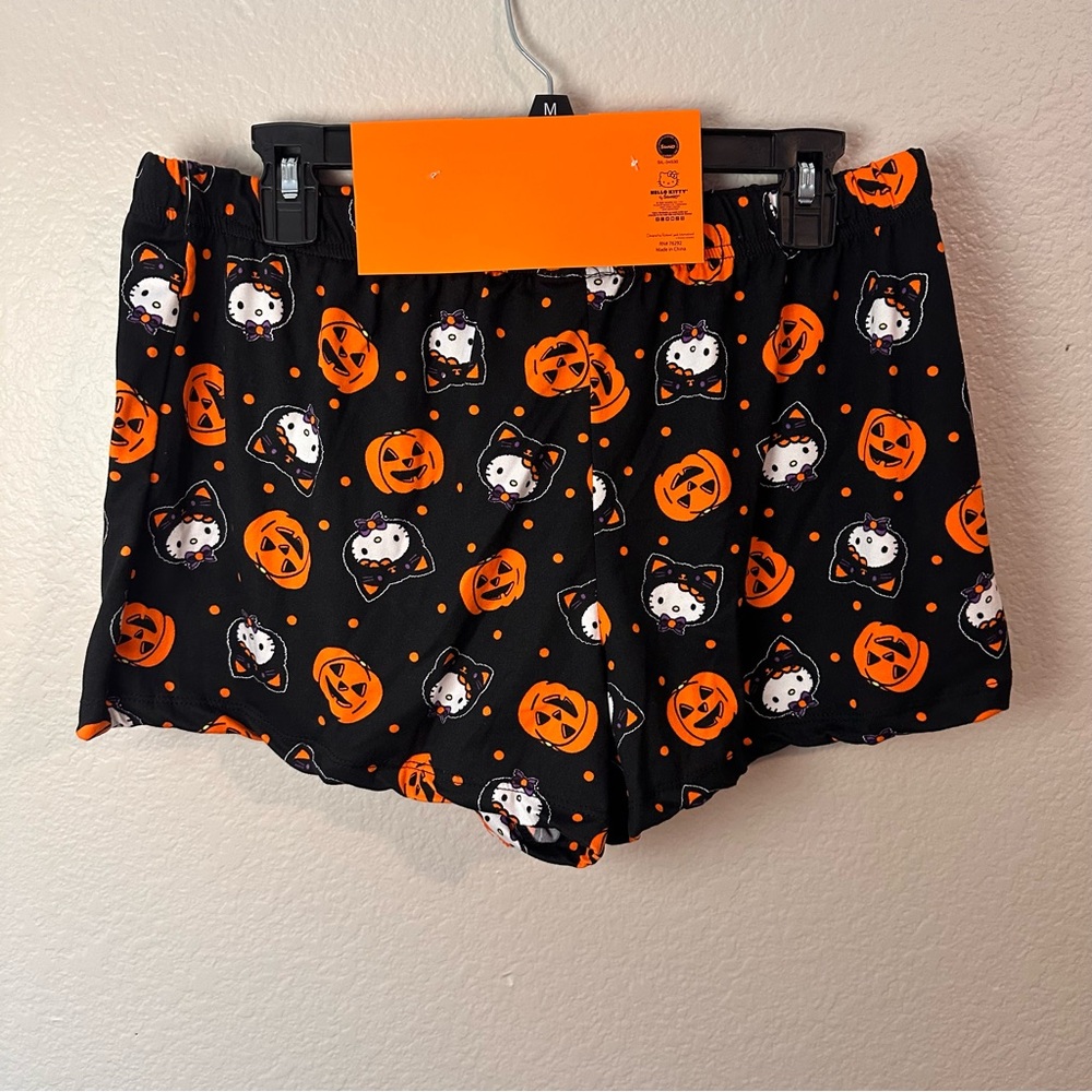 Women’s Hello Kitty 2pc PJ Shorts Halloween